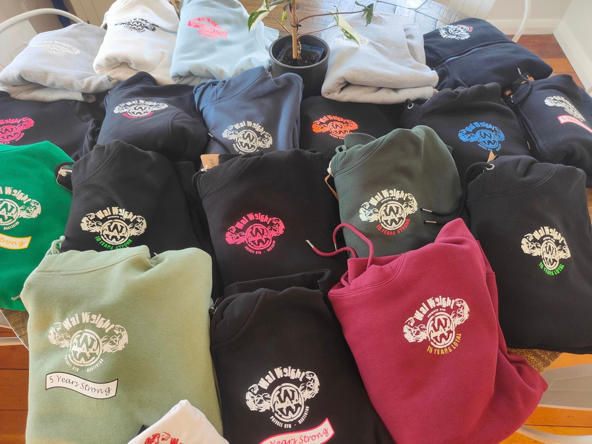 Wai Weight gym hoodies