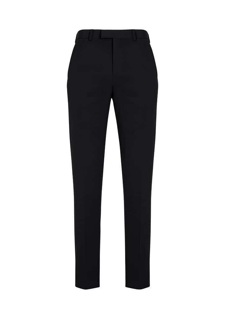 Siena Mens Slim Fit Flat Front Pant (Regular) — Black