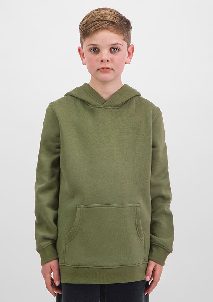 Basis Kids Hoodie — Army