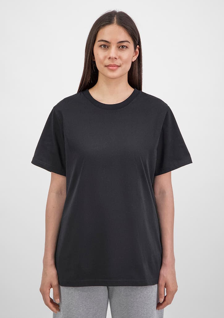 Everyday Womens Short Sleeve Tee — Black