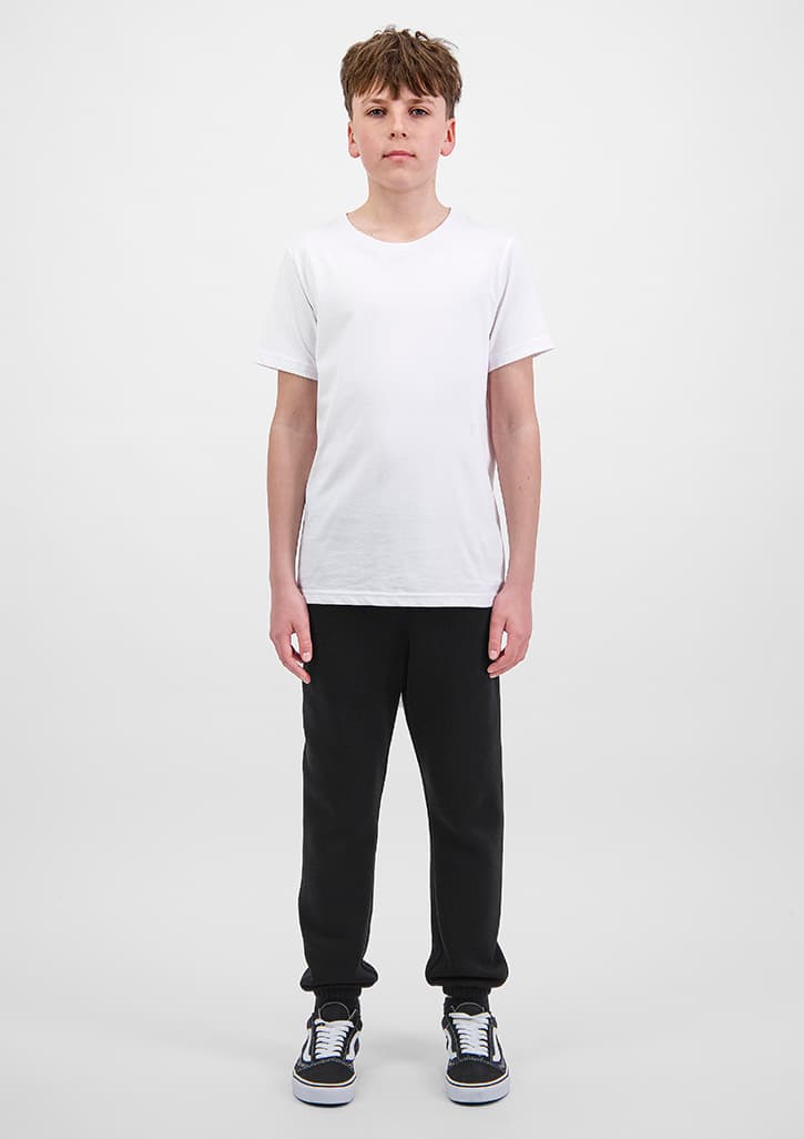 Basis Youth Track Pant — Black