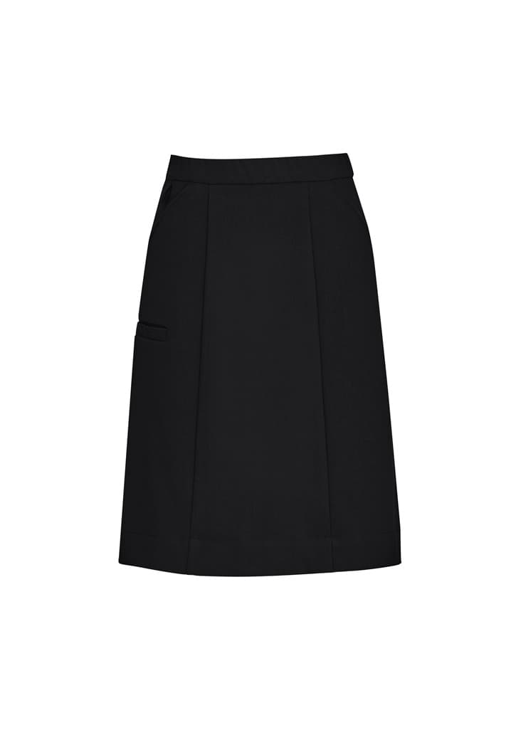 Comfort Waist Womens Cargo Skirt — Black