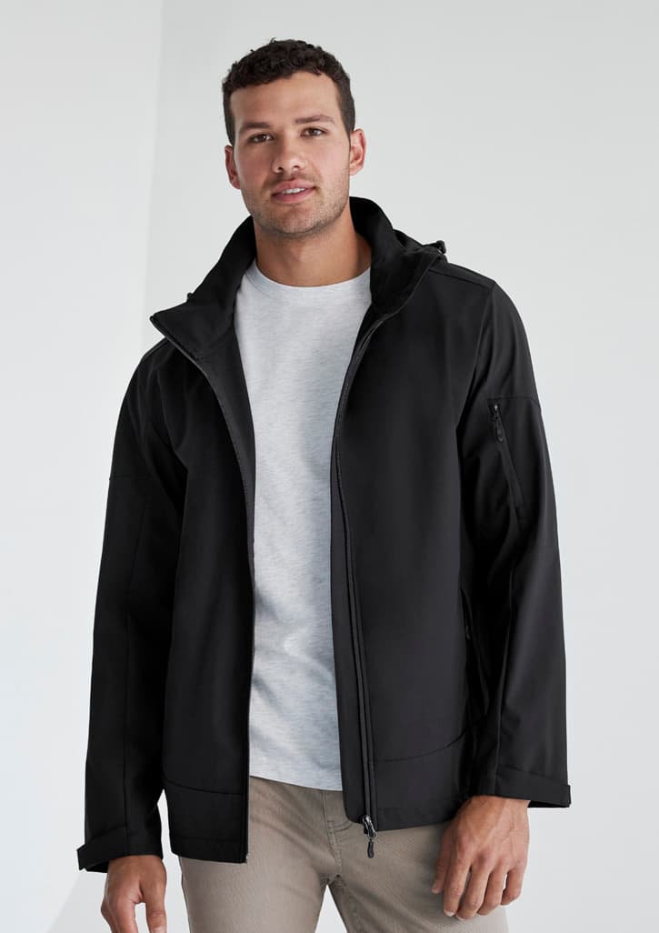 Atlas Mens Jacket — Black