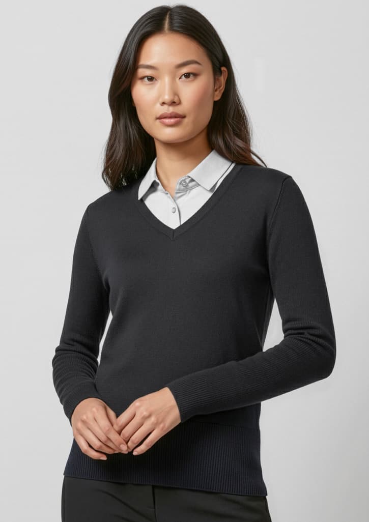 Milano Womens Pullover — Black