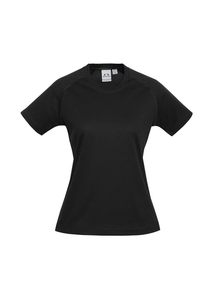 Sprint Womens Short Sleeve Tee — Black