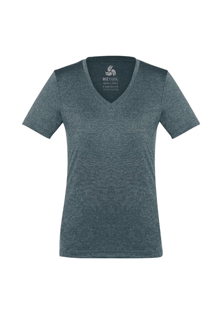 Aero Womens Short Sleeve Tee — Charcoal
