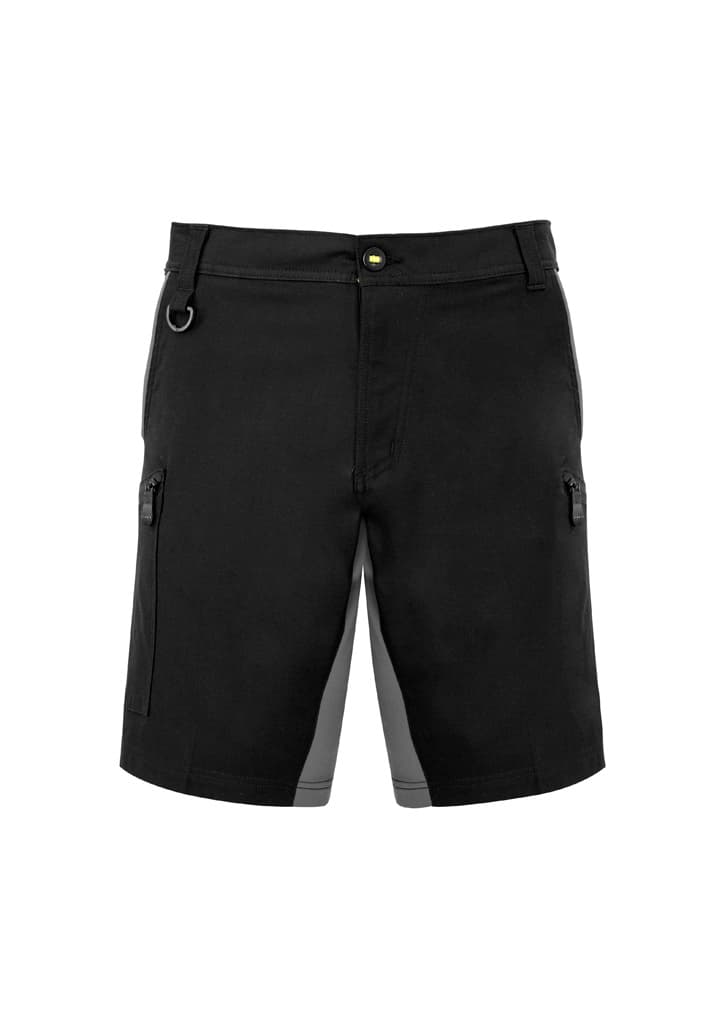 Mens Streetworx Stretch Short — Black