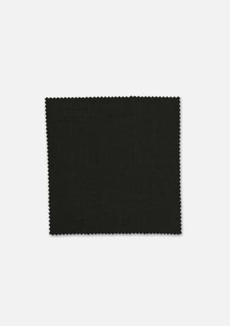 Comfort Wool Stretch Suiting — Black