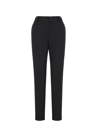 Siena Womens Bandless Elastic Waist Pant — Slate