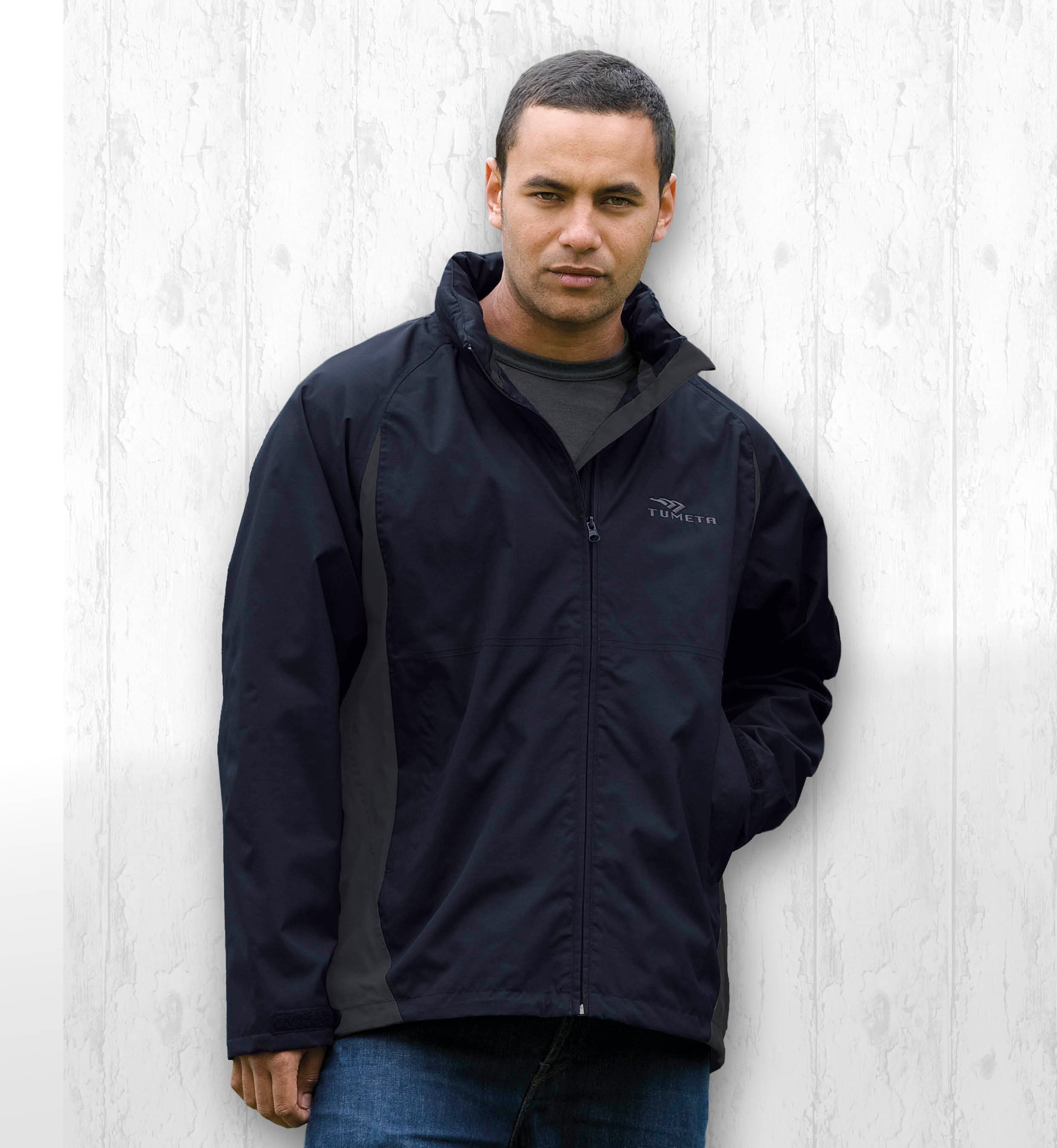 Crosswinds Jacket — Navy/Charcoal