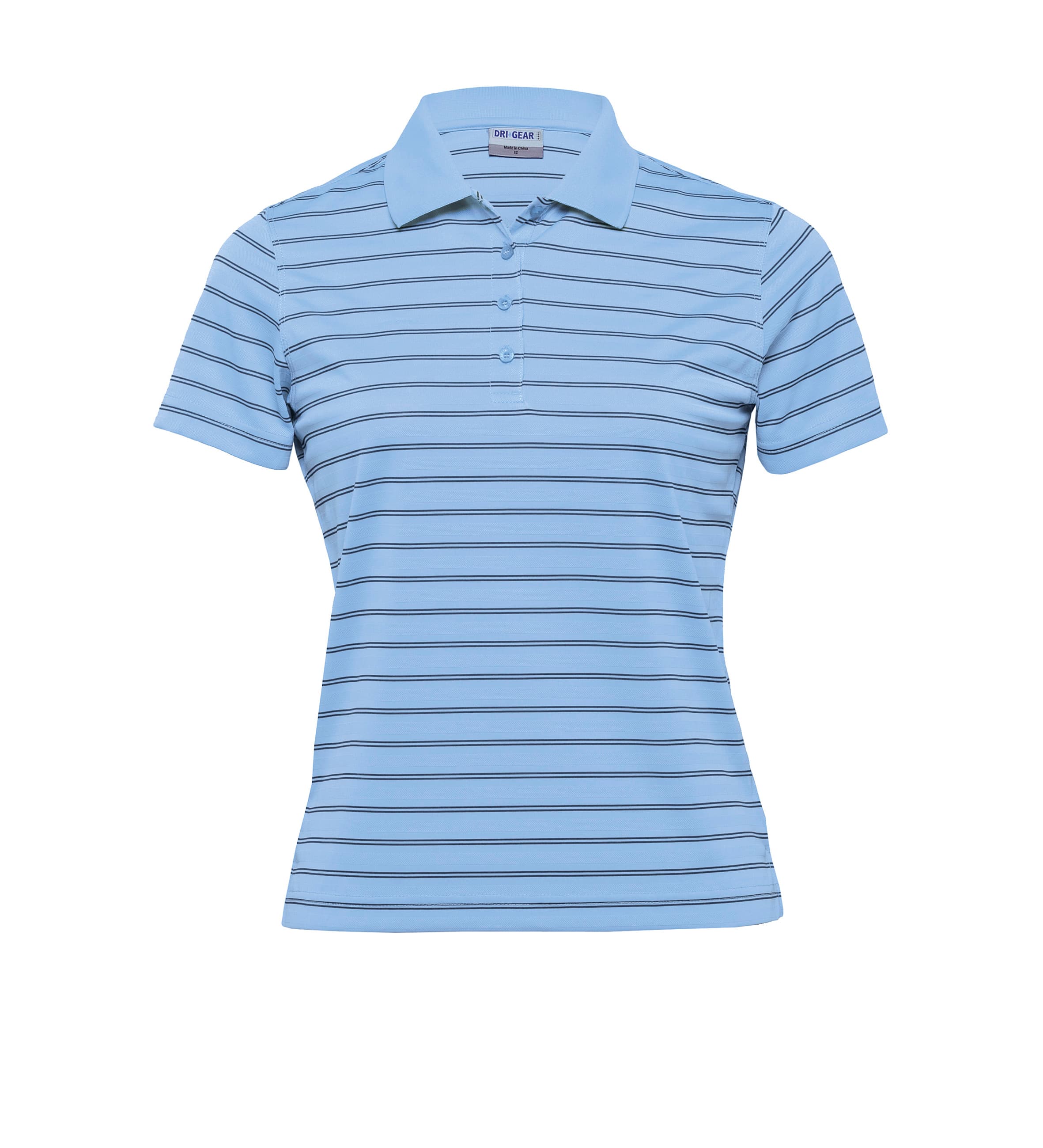 Dri Gear Fairway Polo - Womens — Aluminium/White