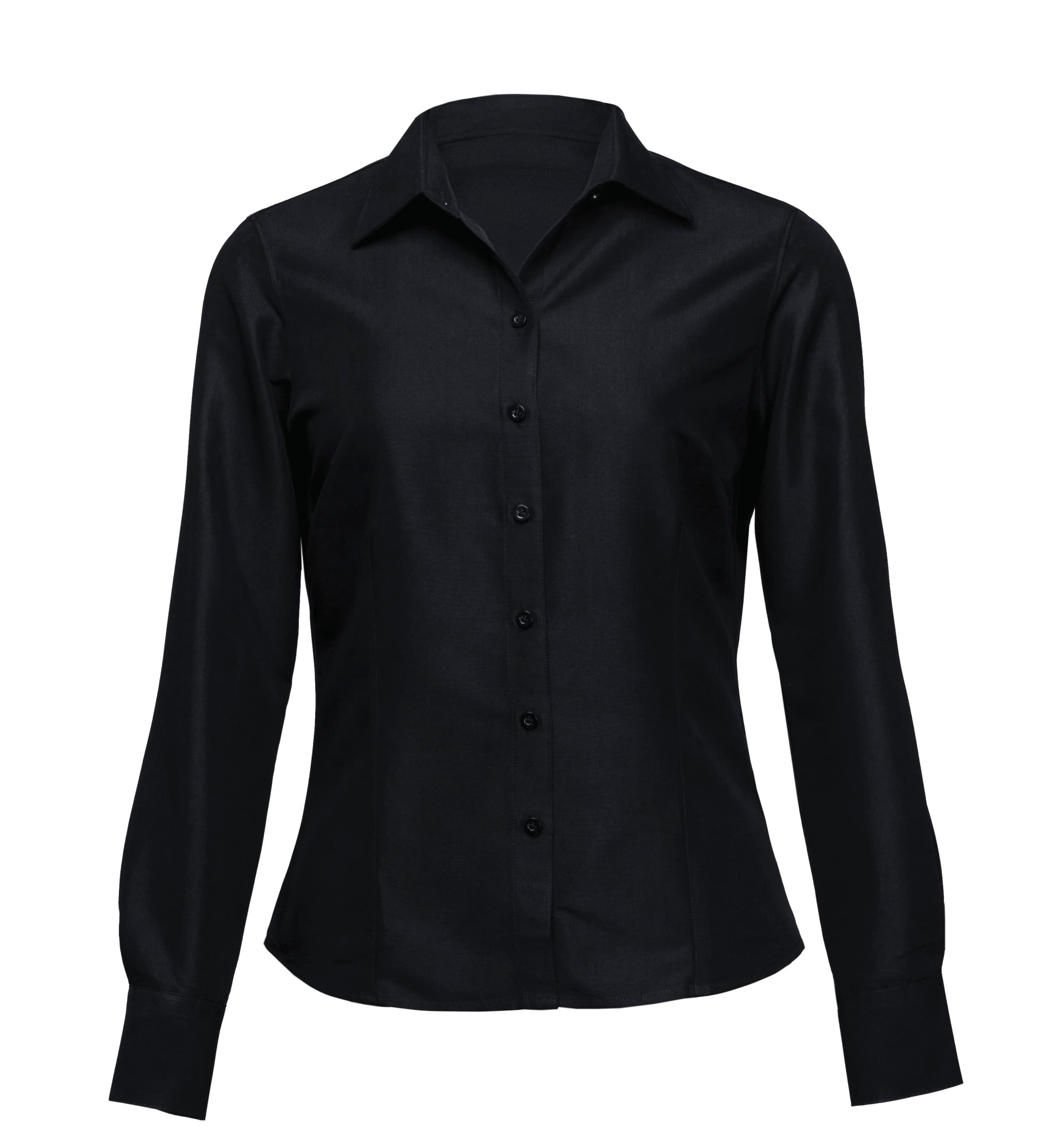 Womens Long Sleeve Cruze Shirt — Black