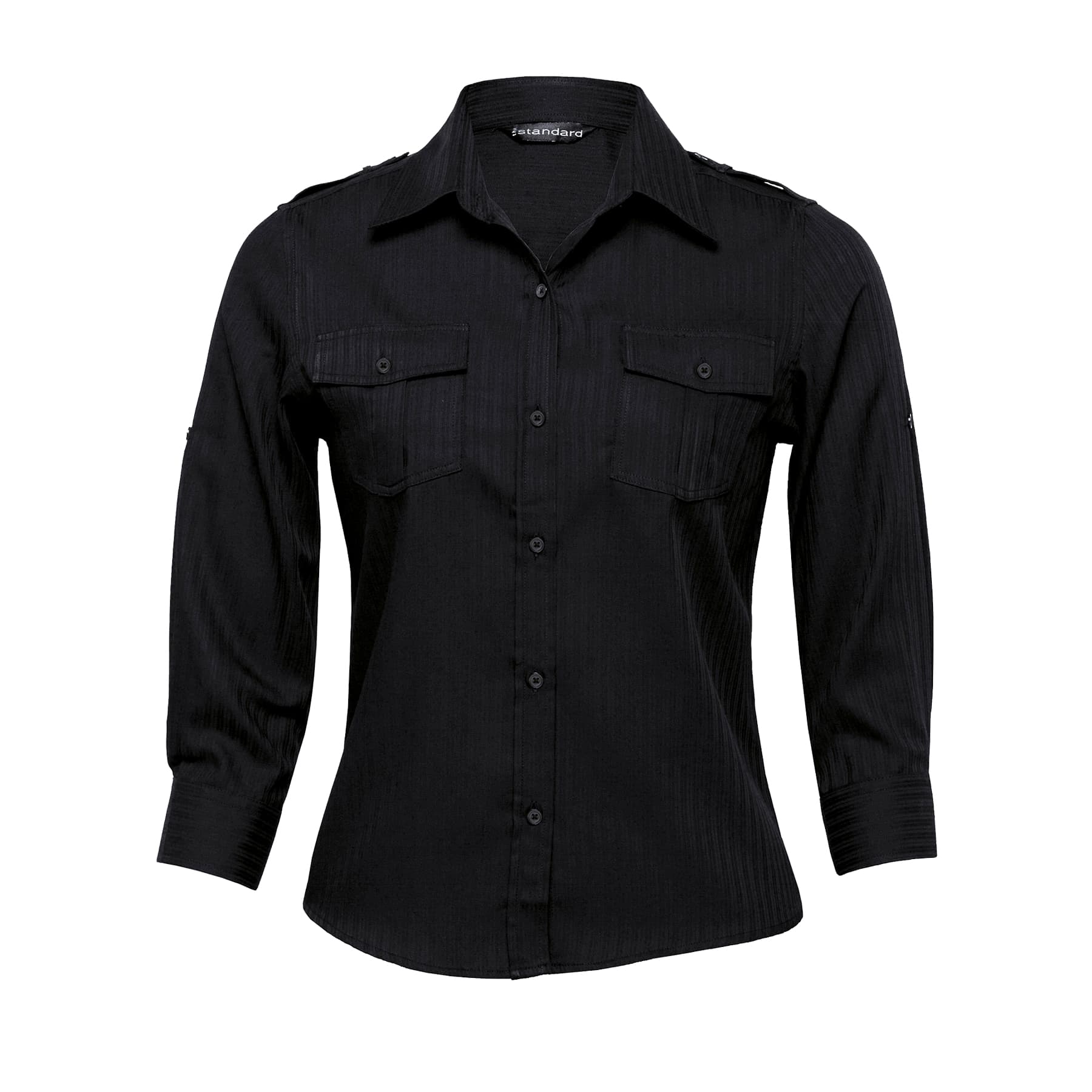 The Denison Shirt – Womens — Black