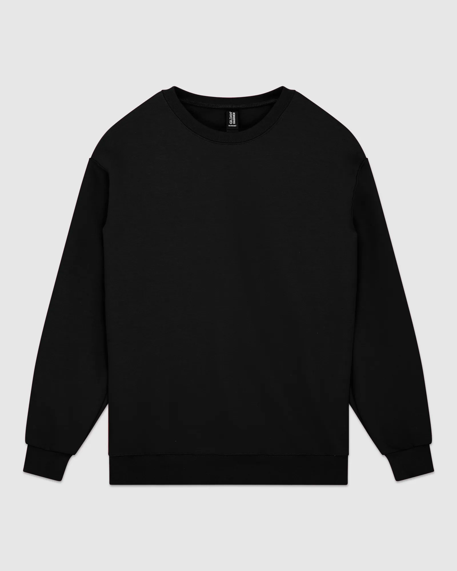 19000 Gildan Hammer Heavyweight Adult  Crewneck  — Black