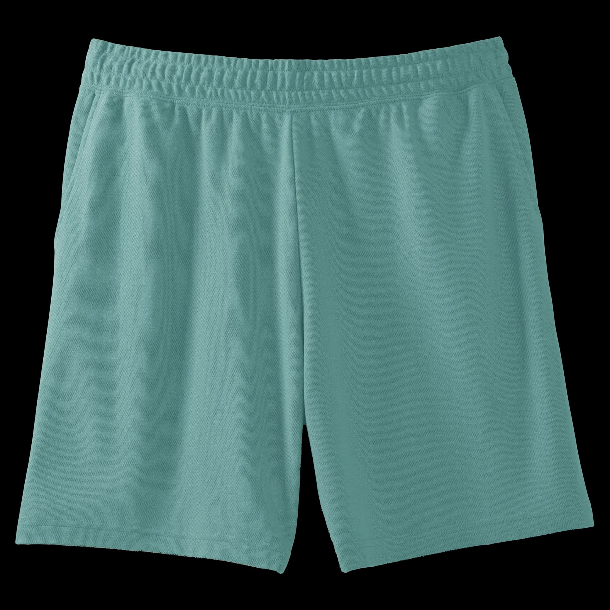 2PQ American Apparel Unisex Pique Gym Shorts — Arctic
