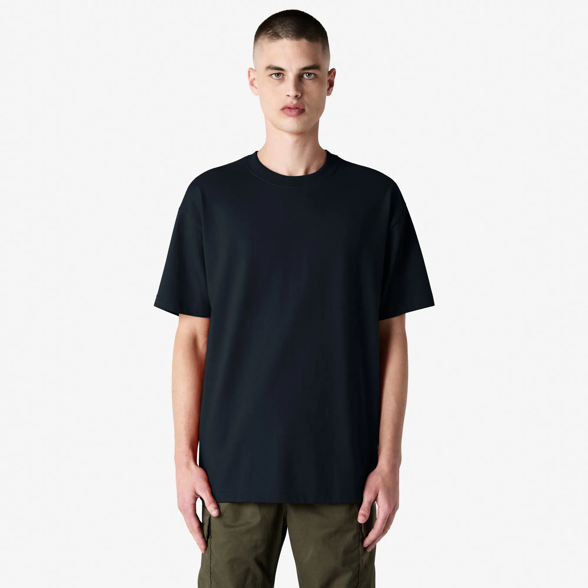 9001 American Apparel Super Heavyweight T-Shirt — Black