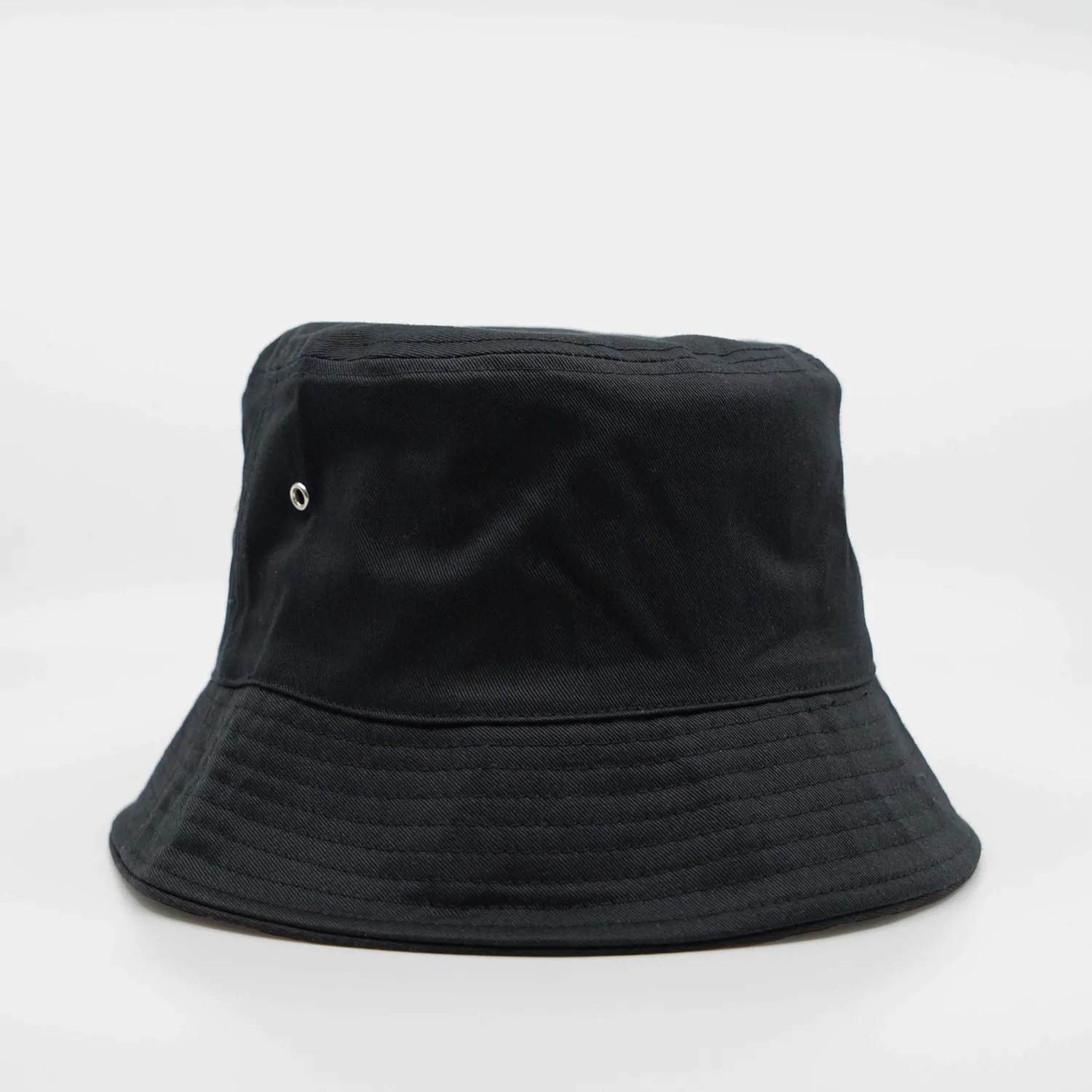 6044 Headwear24 Sandwich Bucket Hat — Black