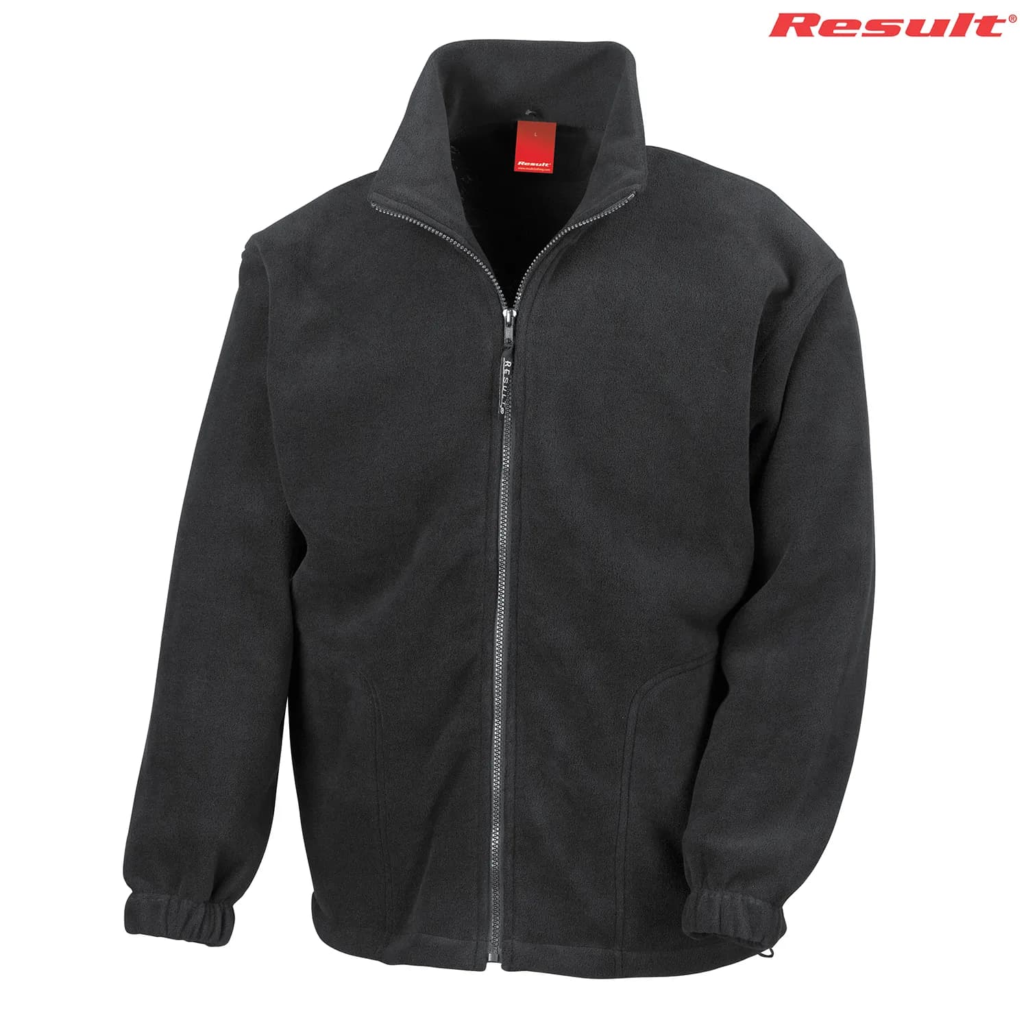 R036X Result Adult Polartherm Full Zip Top — Black