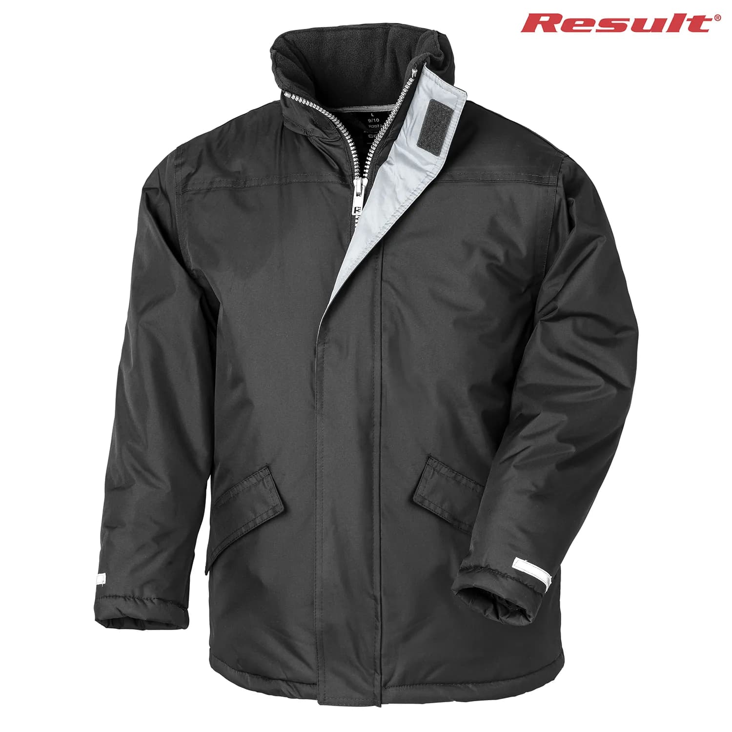 R207B Result Youth Core Winter Parker — Black
