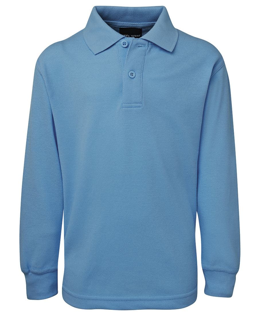 JB's KIDS L/S 210 POLO RED-04 — Light Blue