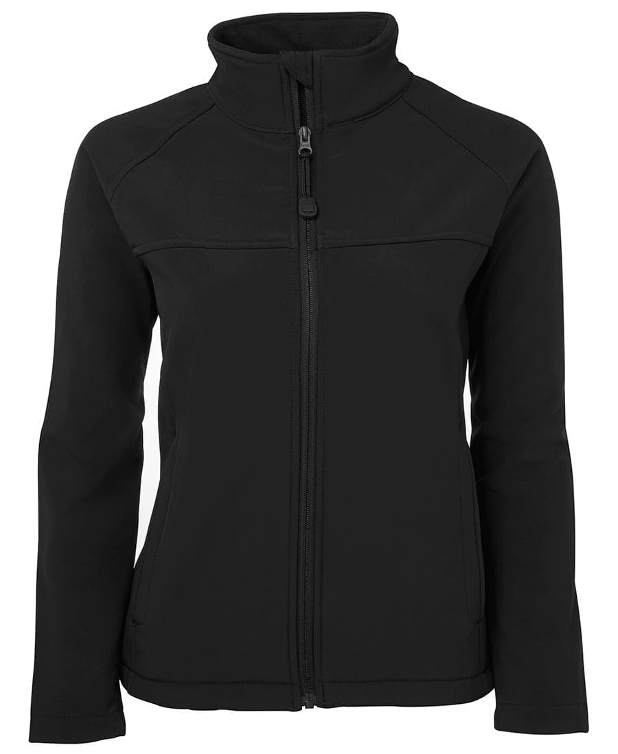 JB's LADIES LAYER (SOFTSHELL) JACKET — Black