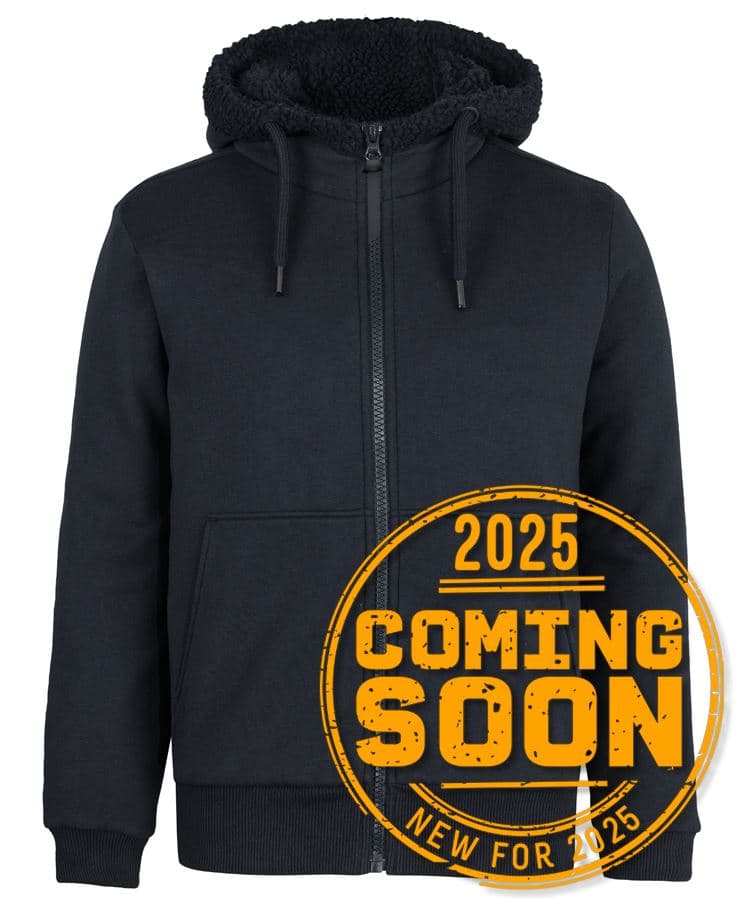 JB's PREMIUM FULL ZIP 670G SHEPHERD HOODIE — Black/Black