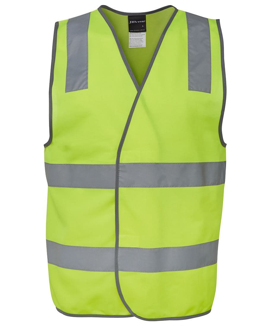 JB's HV (D+N) SAFETY VEST LIME -2XS — Lime