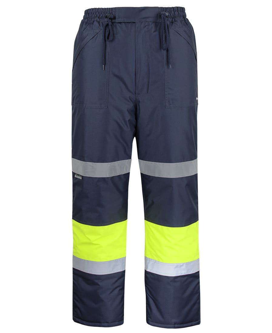JB's FREEZER PANTS WITH TAPE — Navy/Lime