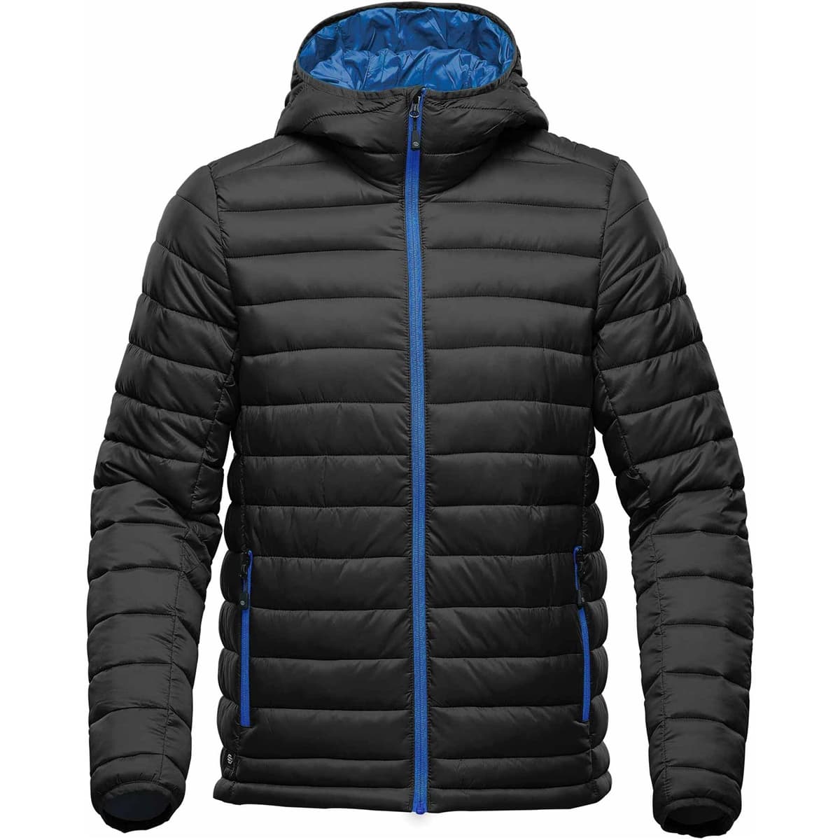 MENS STAVANGER THERMAL JACKET  — Black,Angel Blue
