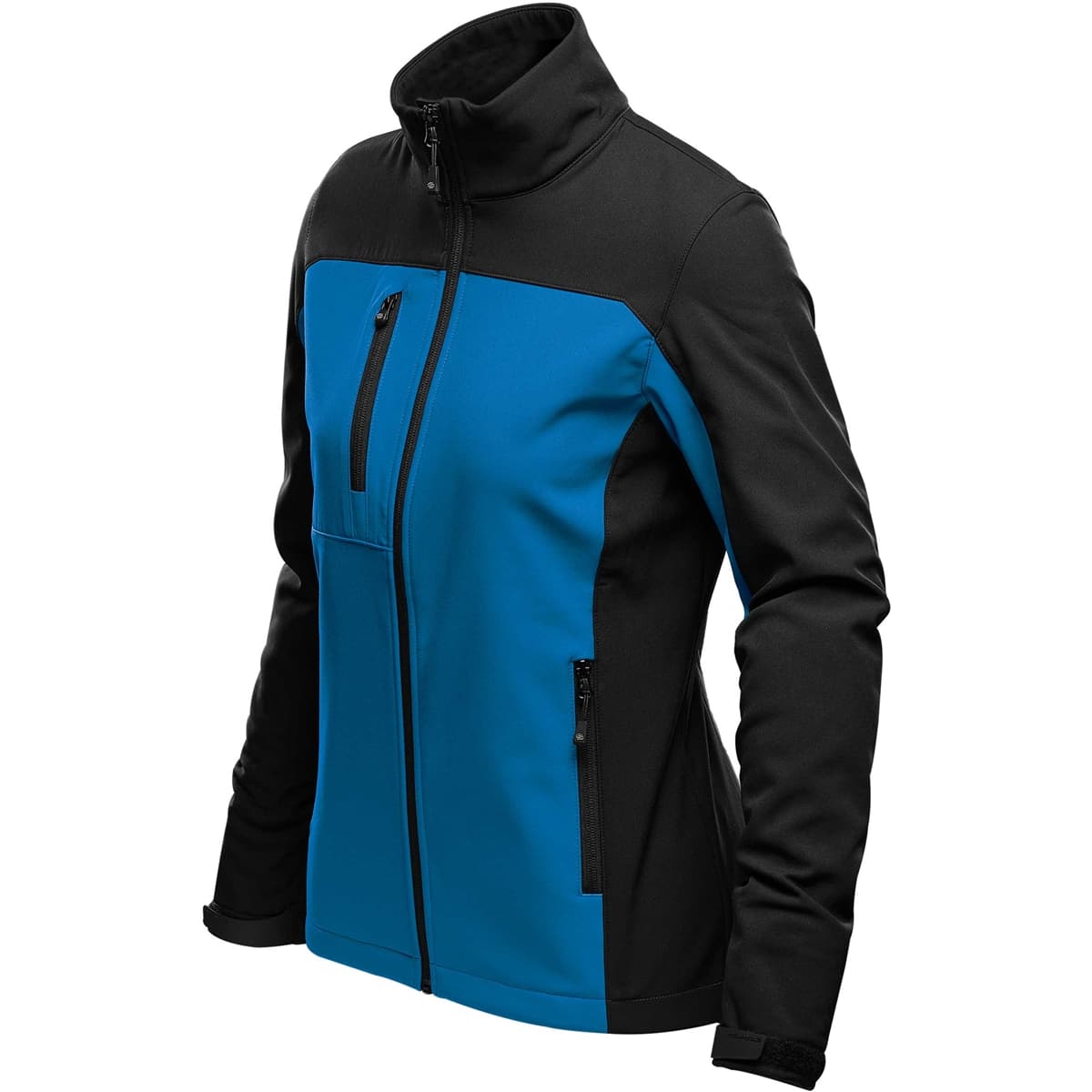 WOMEN'S CASCADES SOFTSHELL  — Angel Blue,Black