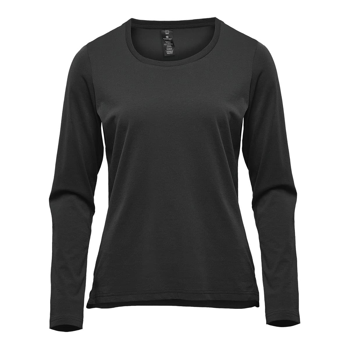 WOMENS EQUINOX L/S TEE  — Black