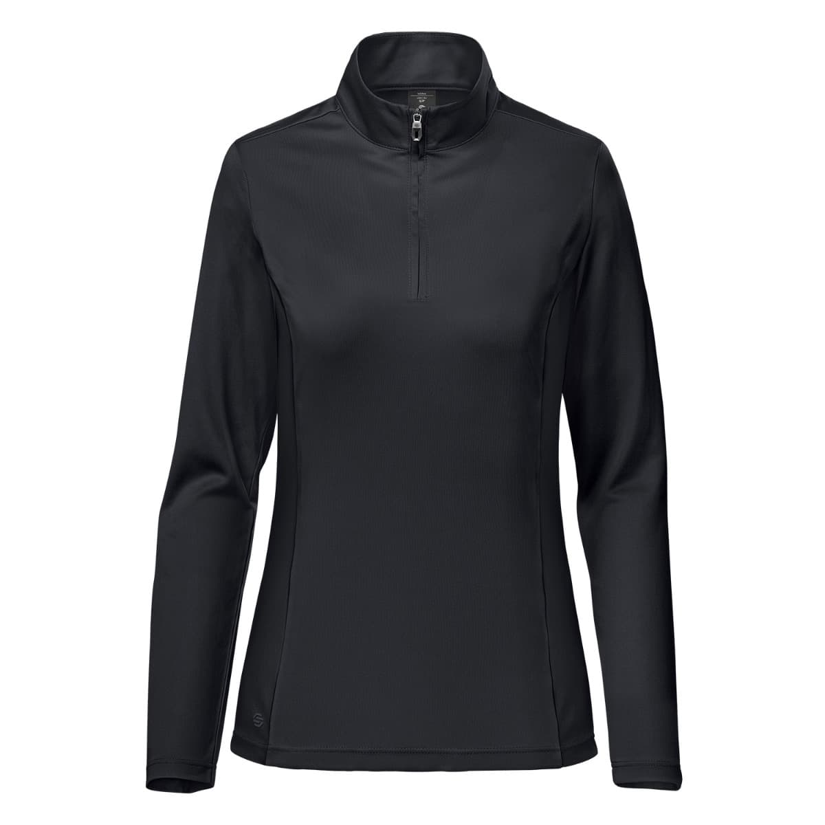 WOMENS MONTEREY 1/4 ZIP PULLOVER — Black