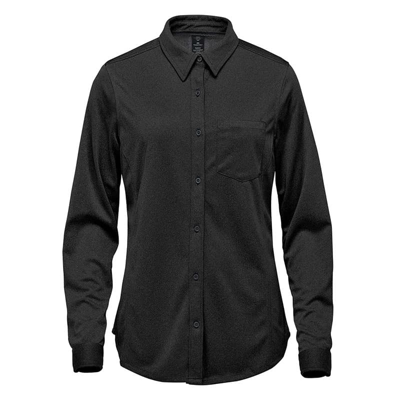 WOMENS MONTAUK SHIRT — Black