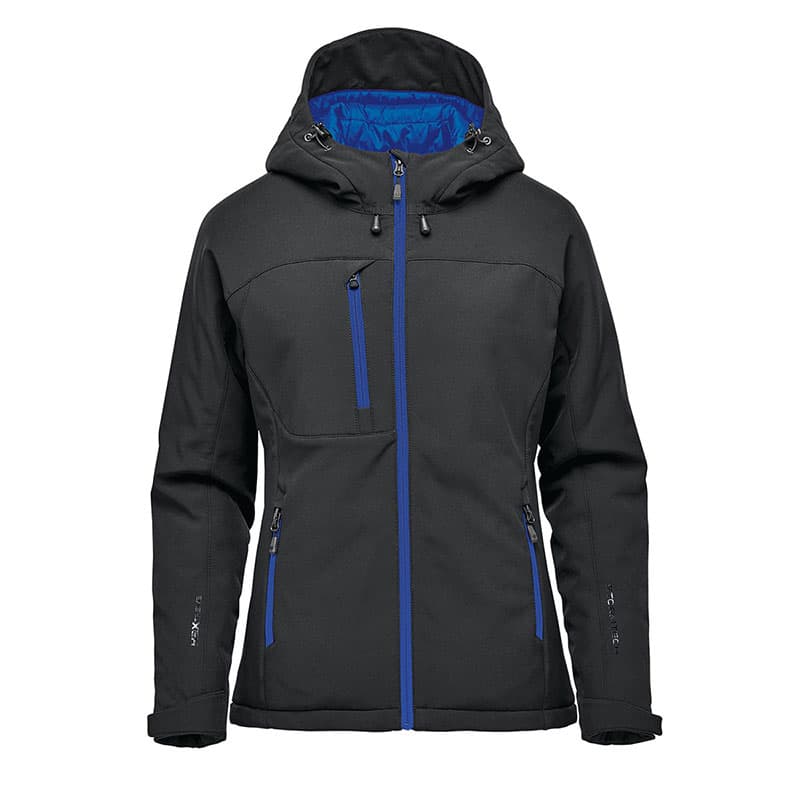 WOMEN'S ORBITER SOFTSHELL — Black,Blue