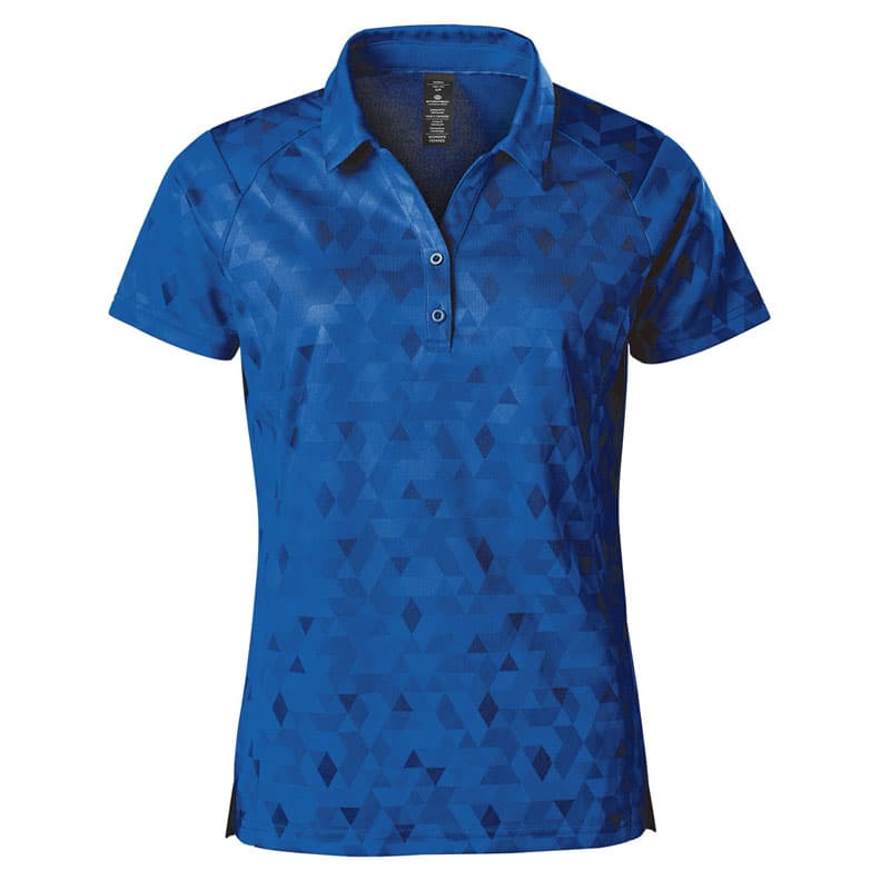 WOMEN'S GALAPAGOS S/S POLO — Blue