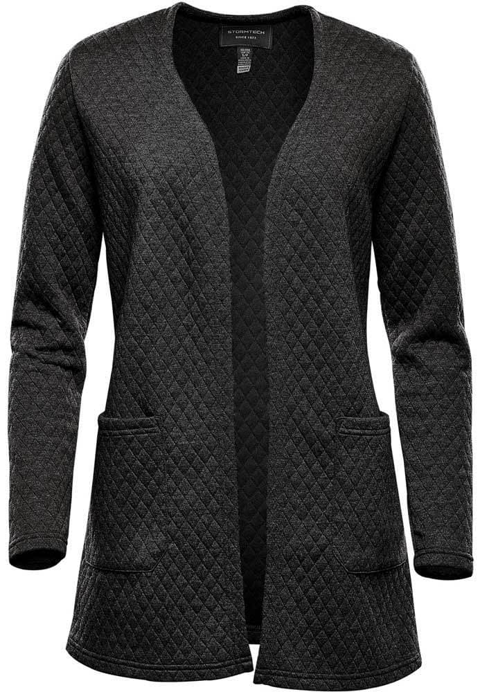 WOMEN'S CHELSEA OPEN CARDIGAN  — Black