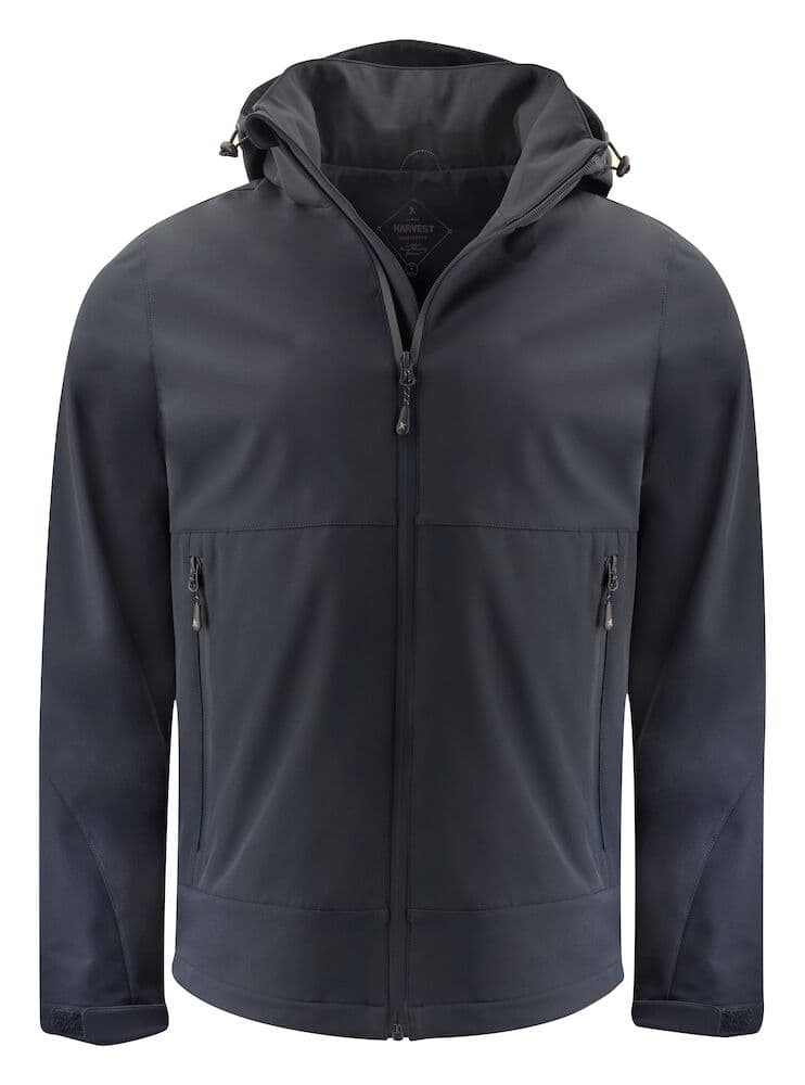 LODGETOWN MENS SOFTSHELL — Black