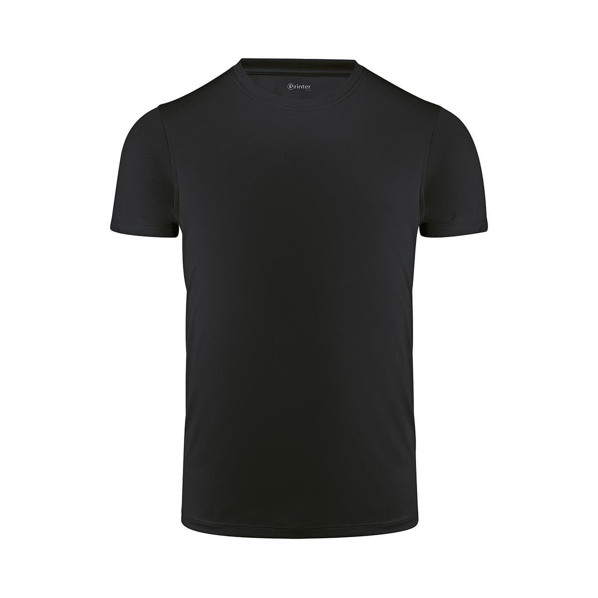 MENS RUN ACTIVE TEE — Black