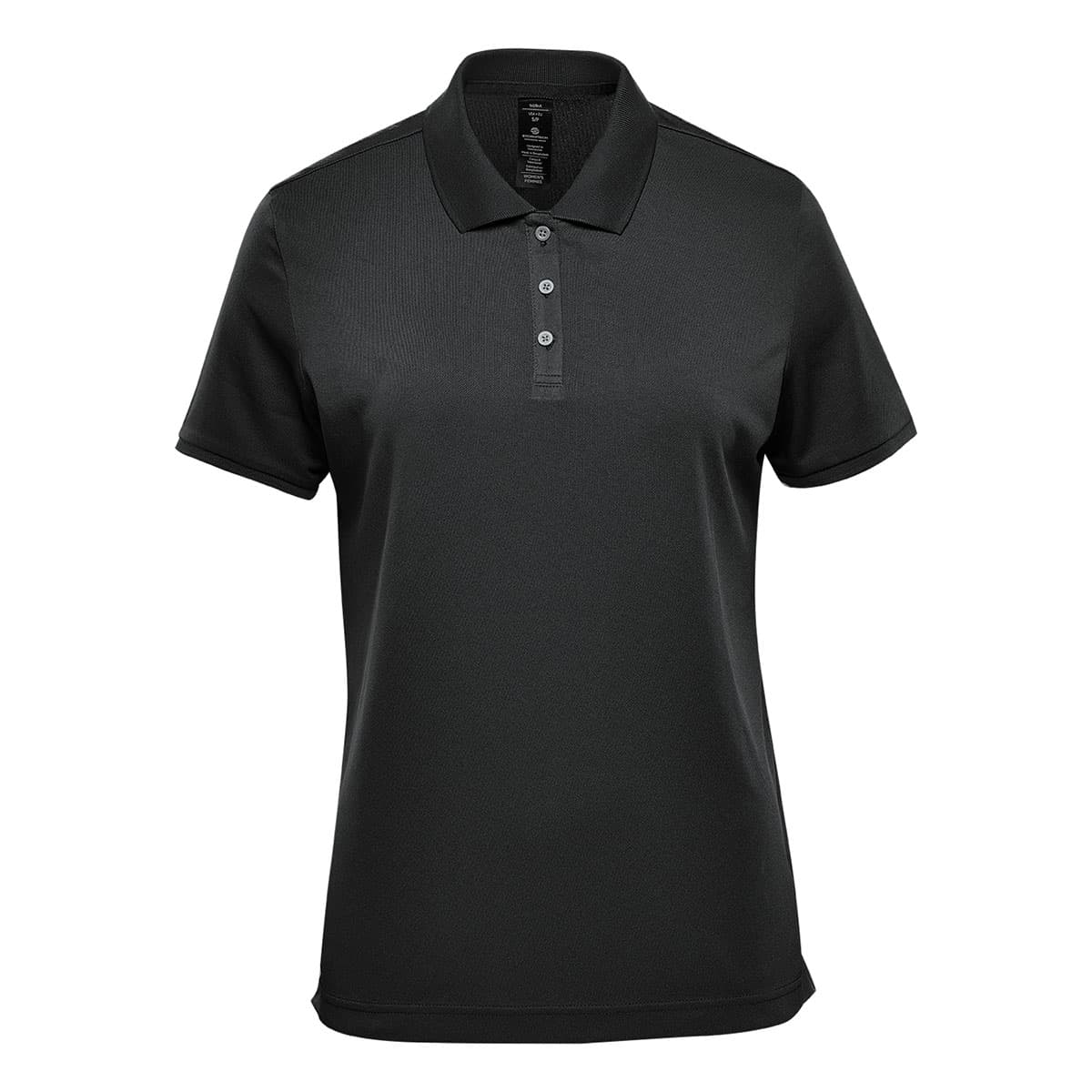 WOMENS SIROCCO SPORTS POLO  — Black