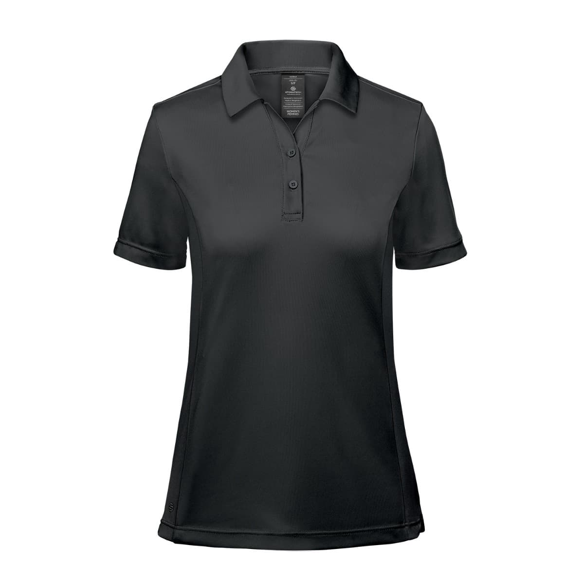 WOMEN'S MONTEREY S/S POLO — Black