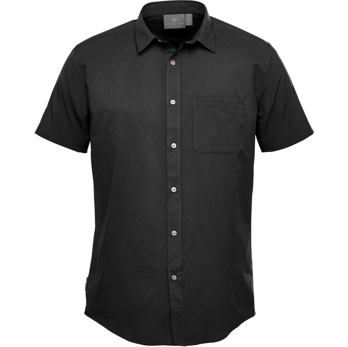 MENS AZORES QUICK DRY SHIRT  — Black