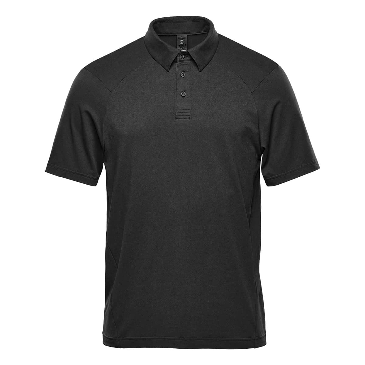 MENS CAMINO S/S POLO  — Black