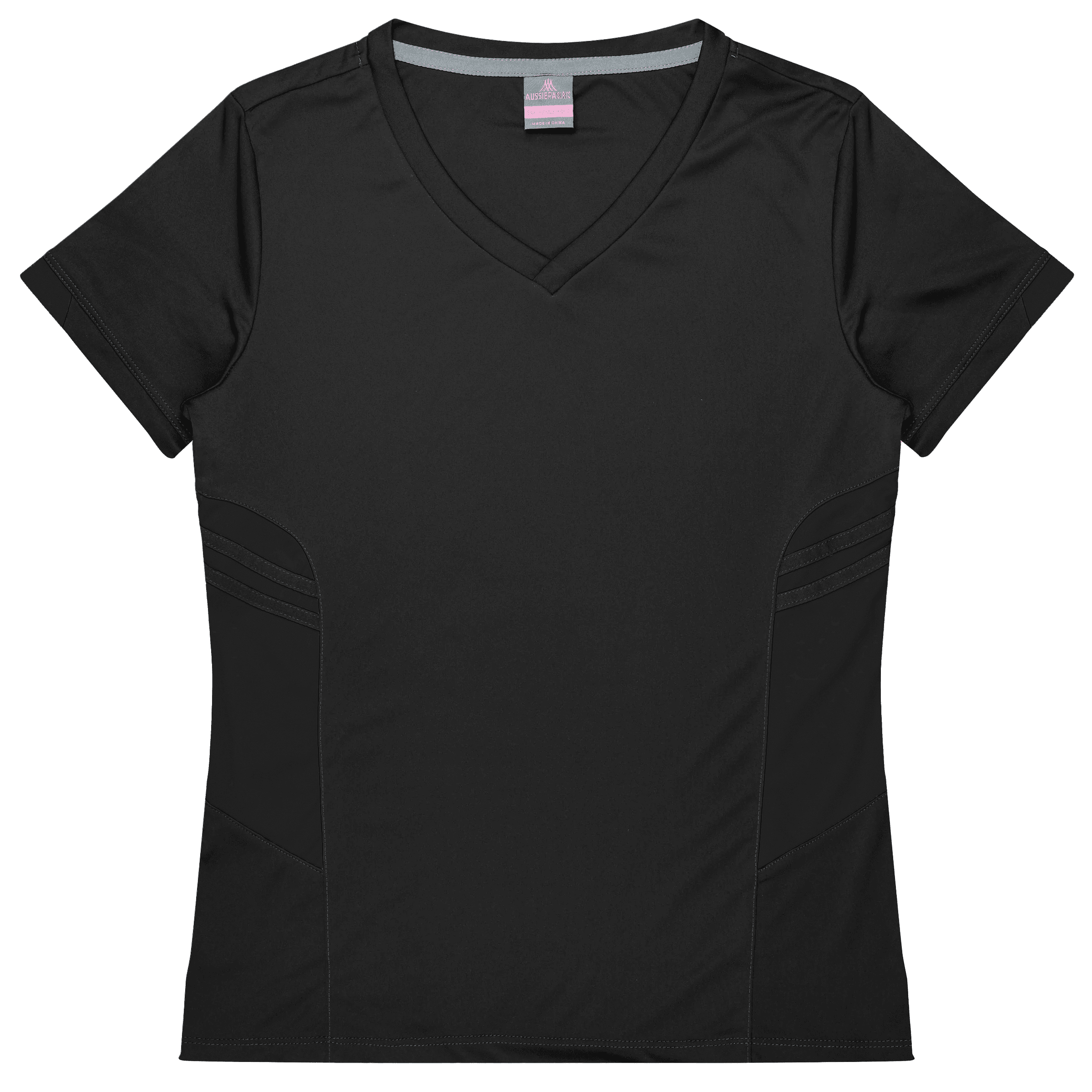 TASMAN LADY TEES - 2211 — BLACK