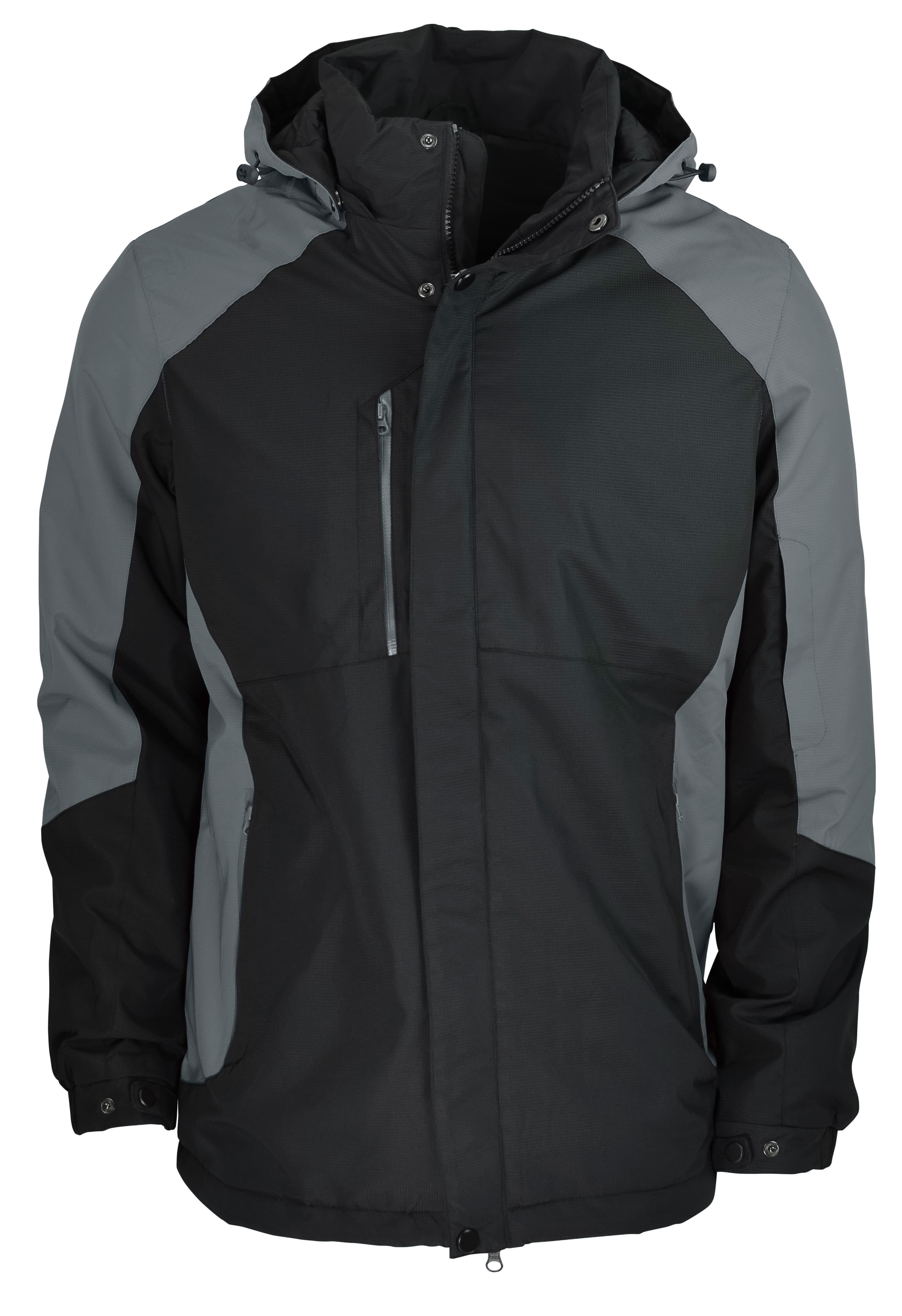 NAPIER MENS JACKETS - 1518 — BLACK/GREY
