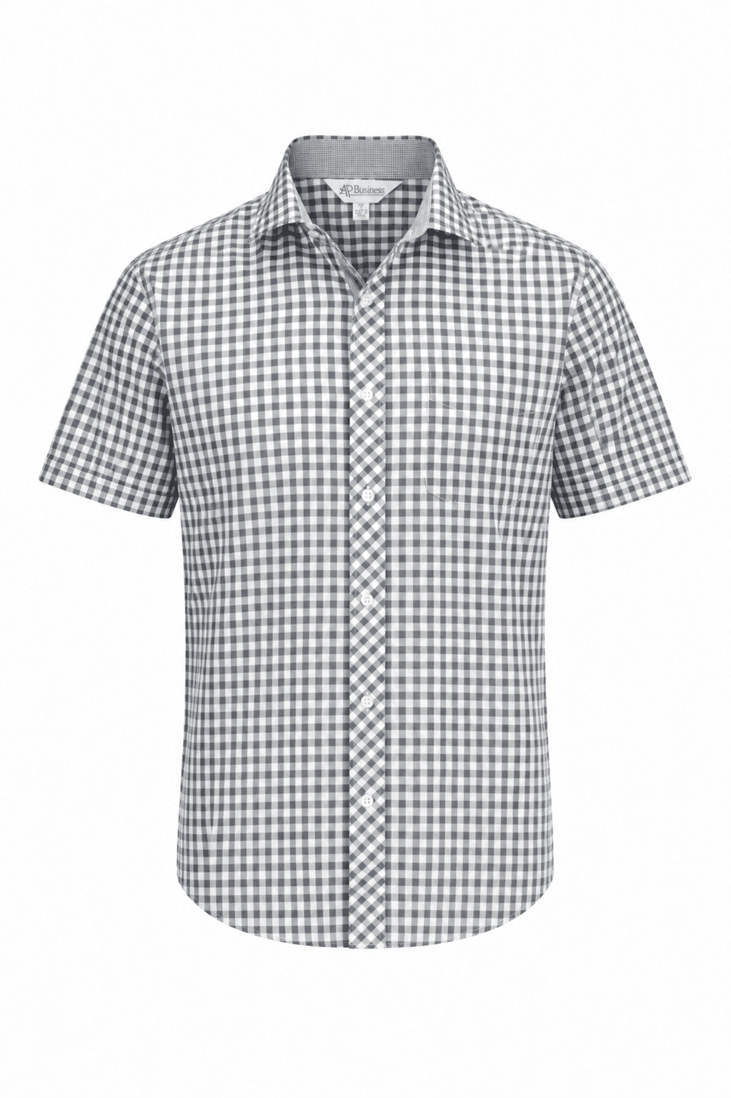 BRIGHTON MENS SHIRT SHORT SLEEVE - 1909S — BLACK