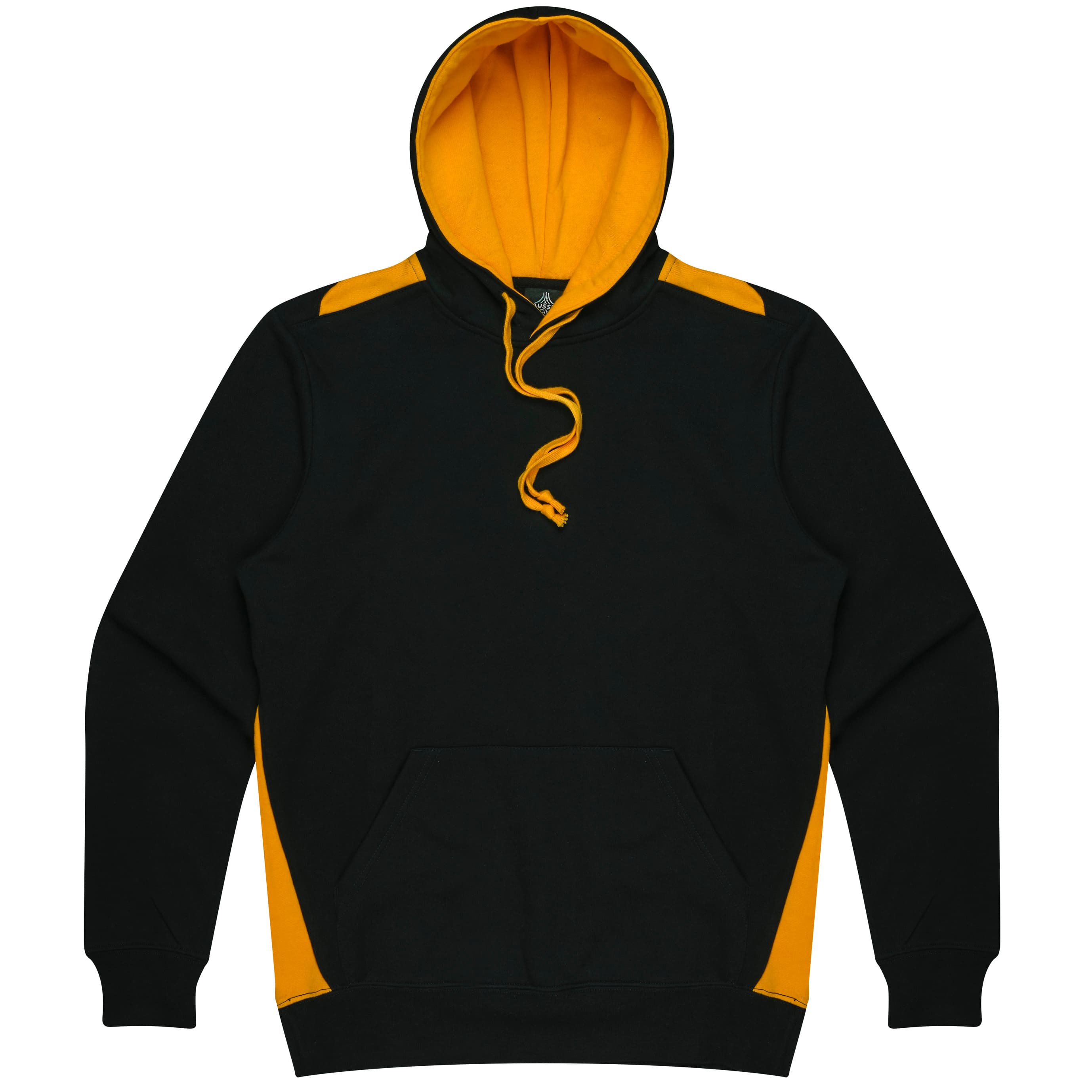 PATERSON MENS HOODIES - 1506 — BLACK/GOLD