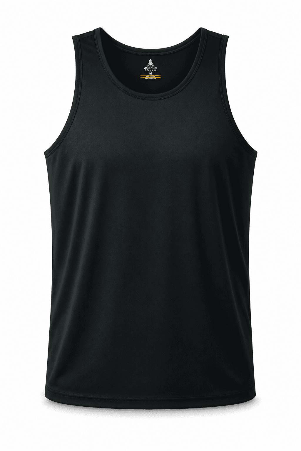 BOTANY MENS SINGLETS - 1107 — BLACK