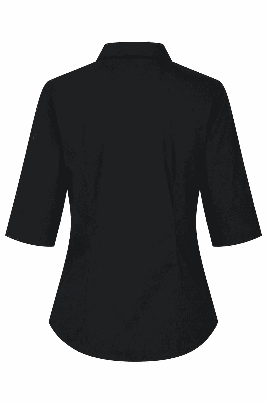 MOSMAN LADY SHIRT 3/4 SLEEVE - 2903T — BLACK