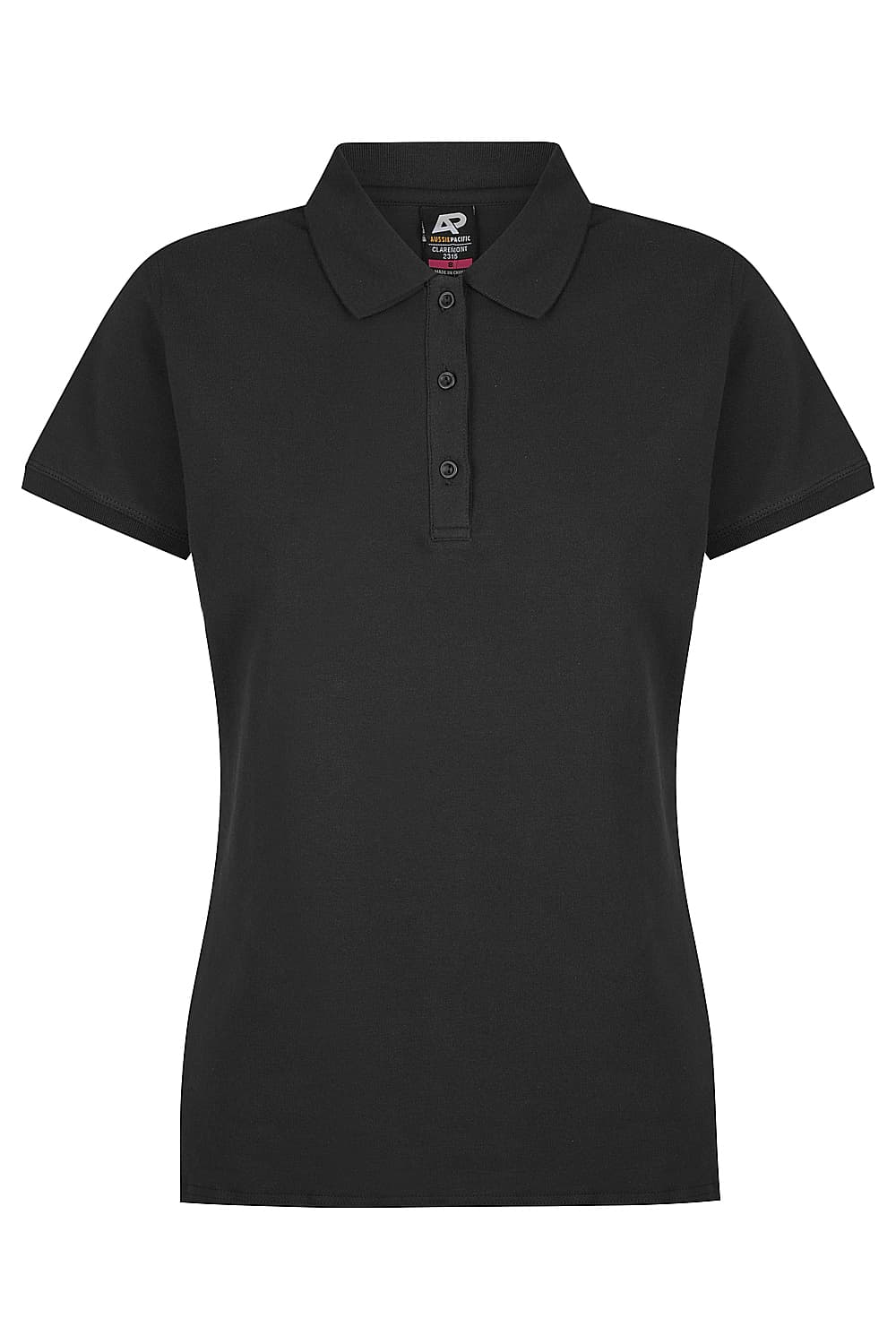 CLAREMONT LADY POLOS - 2315 — BLACK