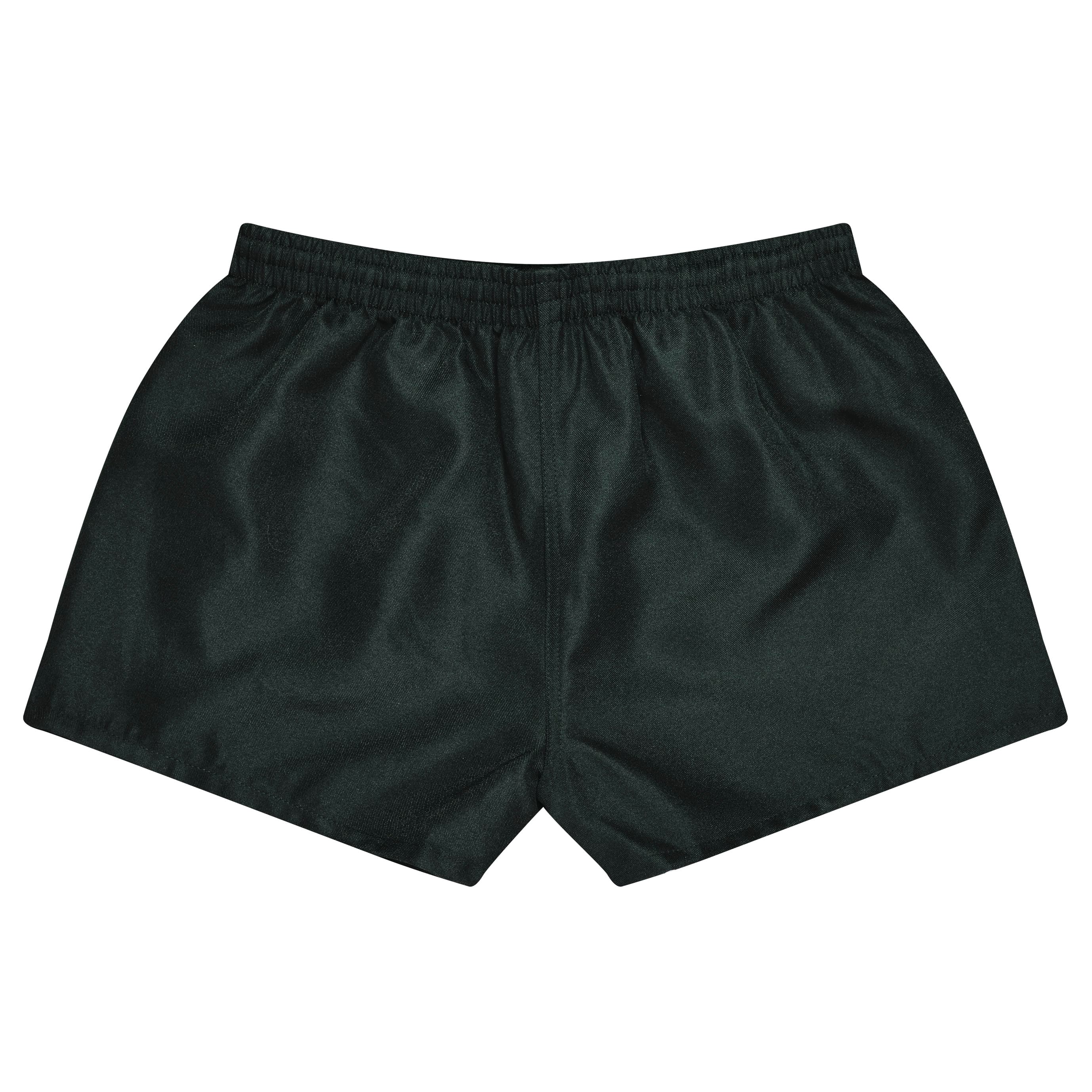 RUGBY KIDS SHORTS - 3603 — BLACK